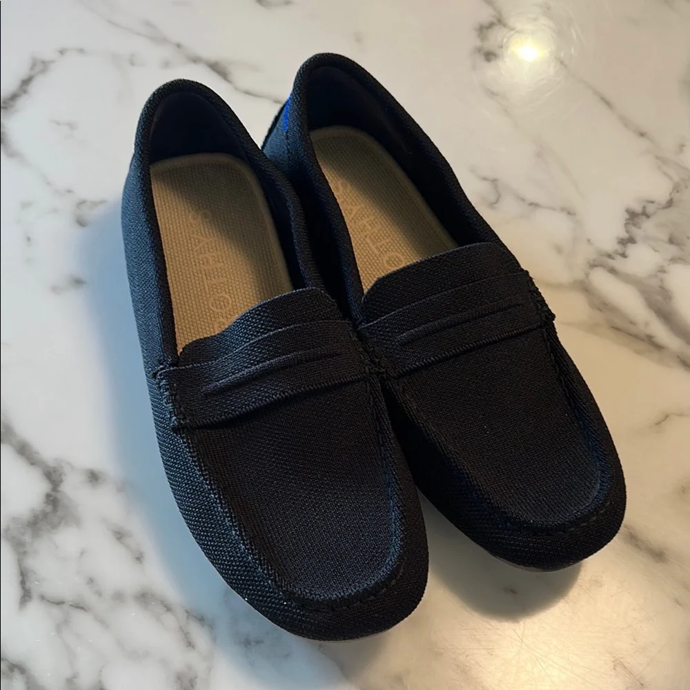 Rothy's Black Slip-On Loafers Comfortable Versatile Design - Picture 2 of 2